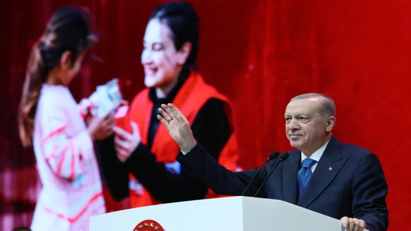 Cumhurbaşkanı Erdoğan’dan Kızılay’a Gazze için övgü
