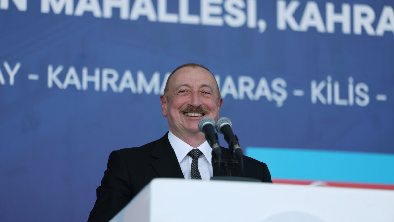 Cumhurbaşkanı Aliyev, “Kadim Türk Toprağı Kahramanmaraş’ta Olmaktan Mutluluk Duyuyorum”