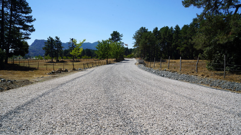 Büyükşehir’den Andırın Kırsalına 7 Milyonluk Yol Yatırımı
