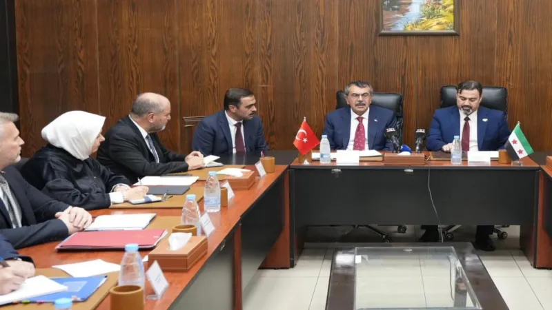 Suriye'nin eğitimine MEB desteği