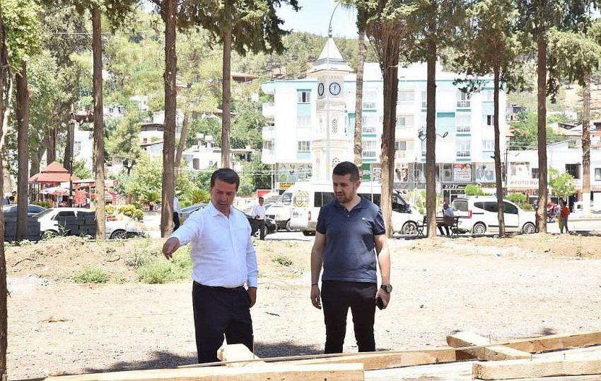 Türkoğlu Belediyesi projelerine hız kesmeden devam ediyor