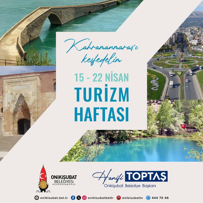 Başkan Toptaş’tan Turizm Haftası Mesajı