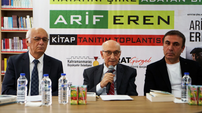 Şiir Dolu Bir Buluşma; Arif Eren Kitabı Okurlara Tanıtıldı