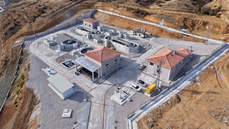 Büyükşehir Ekinözü Atıksu Arıtma Tesisi’ni Tamamladı