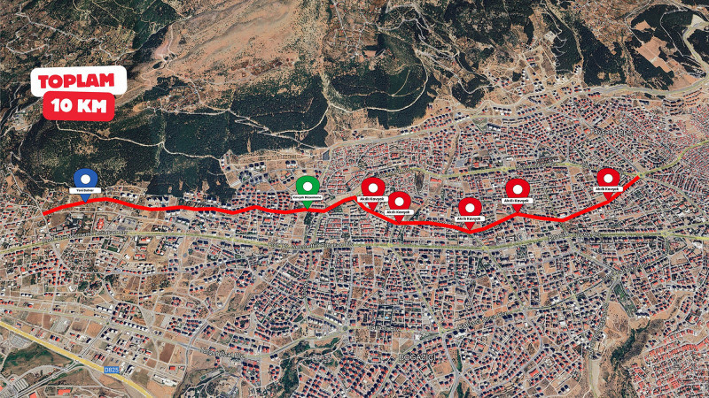 Şehrin Doğusuyla Batısının Bağlantısı Güçleniyor