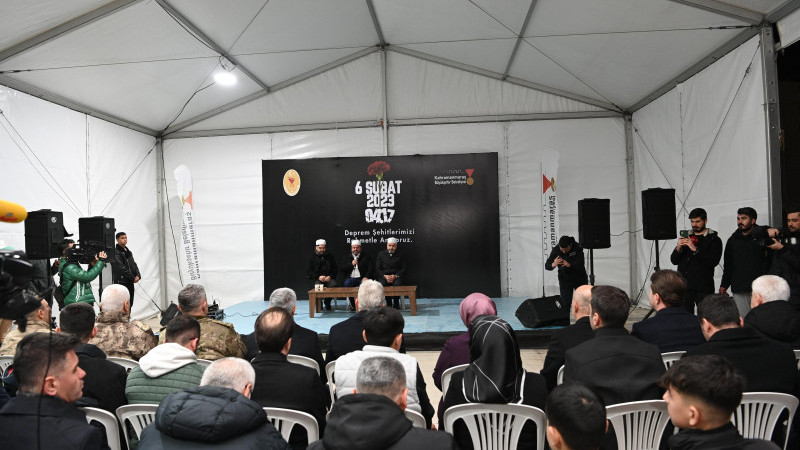 Asrın Felaketinin Yıl Dönümünde Kahramanmaraş Tek Yürek Oldu