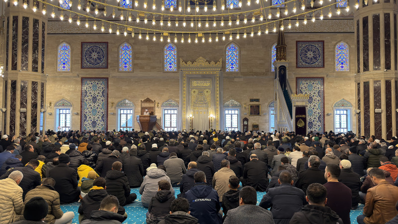 Abdülhamid Han Camii’nde Deprem Şehitleri İçin Manevi Buluşma